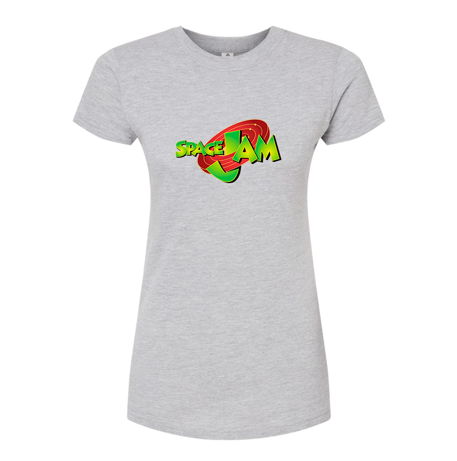 Women’s Space Jam Round Neck T-Shirt